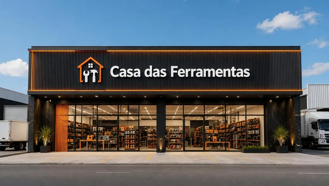 Fachada da loja Casa das Ferramentas